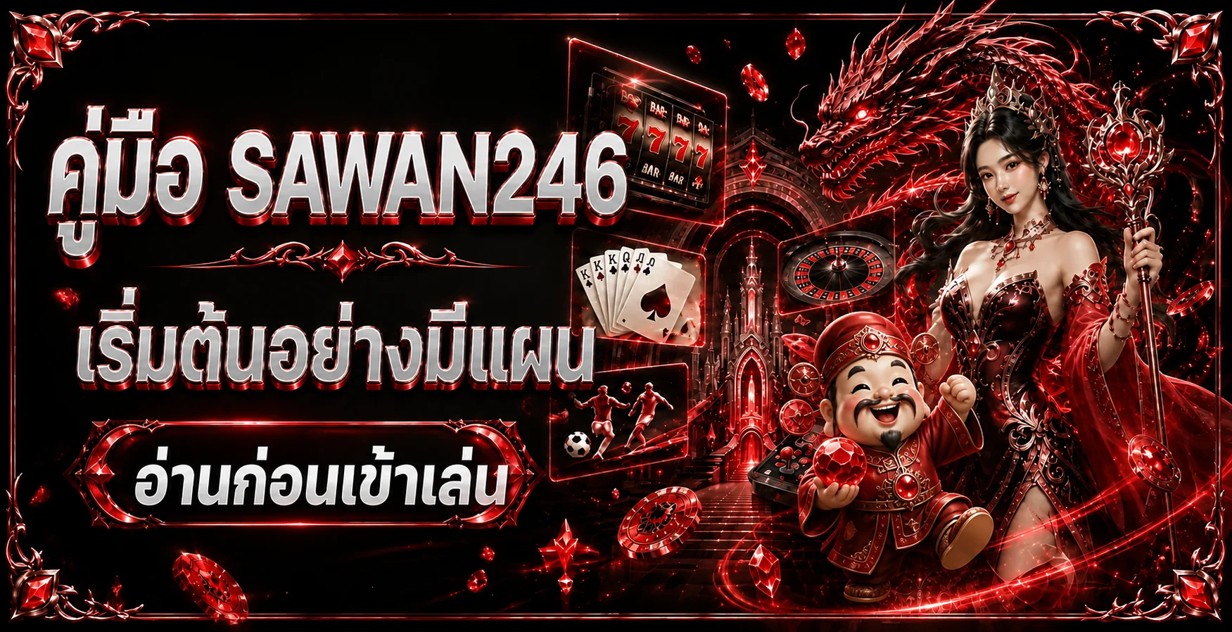 SAWAN246 คู่มือบาคาร่าออนไลน์สำหรับมือใหม่